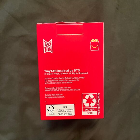 McDonald's TinyTAN BTS Happy Meal Toy figure of RM - Picture 3 of 3